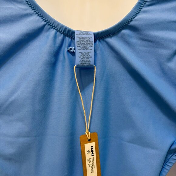 NWT SKIMS Signature Swim Tide Scoop Neck one piece swimsuit Sz M - Picture 4 of 9